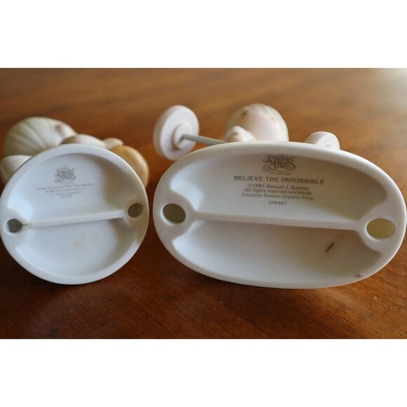 Lot Precious Moments Believe the Impossible & Enter His Courts With Thanksgiving - Picture 11 of 12